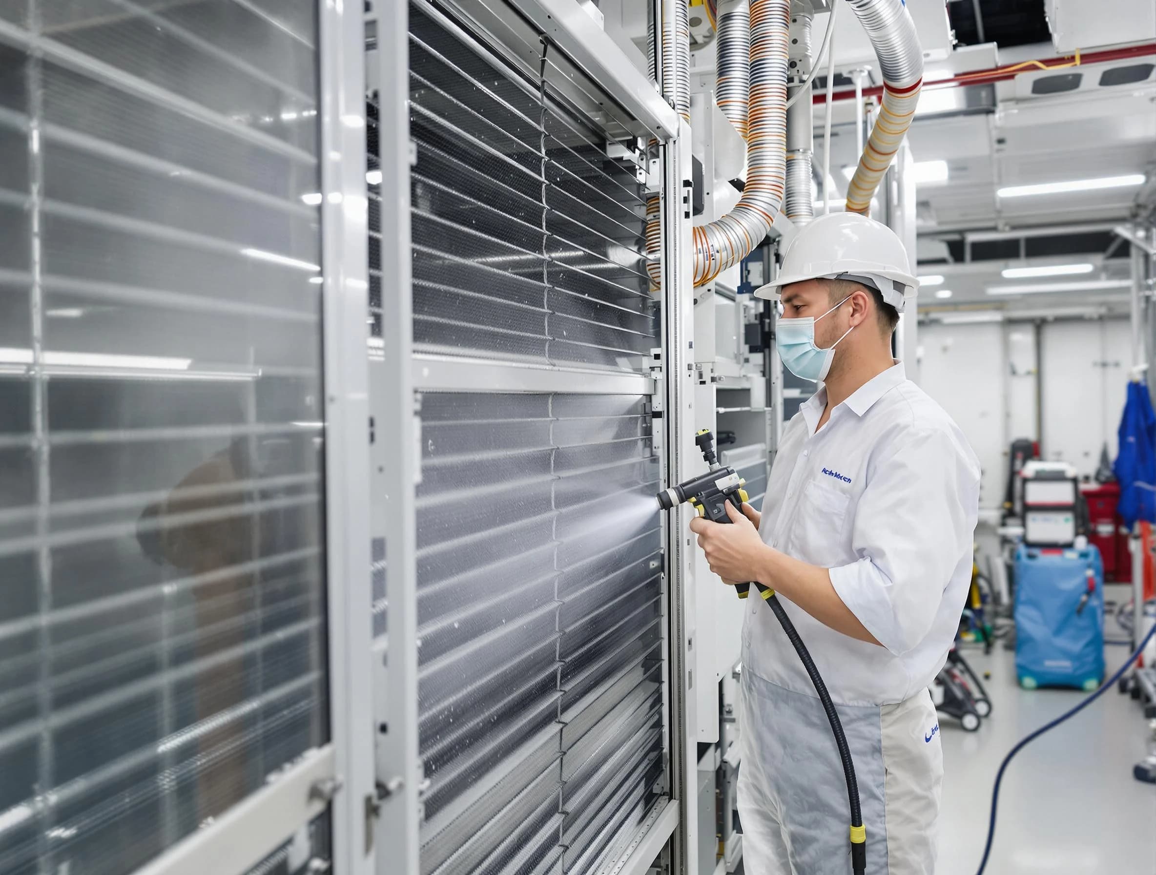 Professional AC coil cleaning by Vineyard Air Duct Cleaning in Vineyard