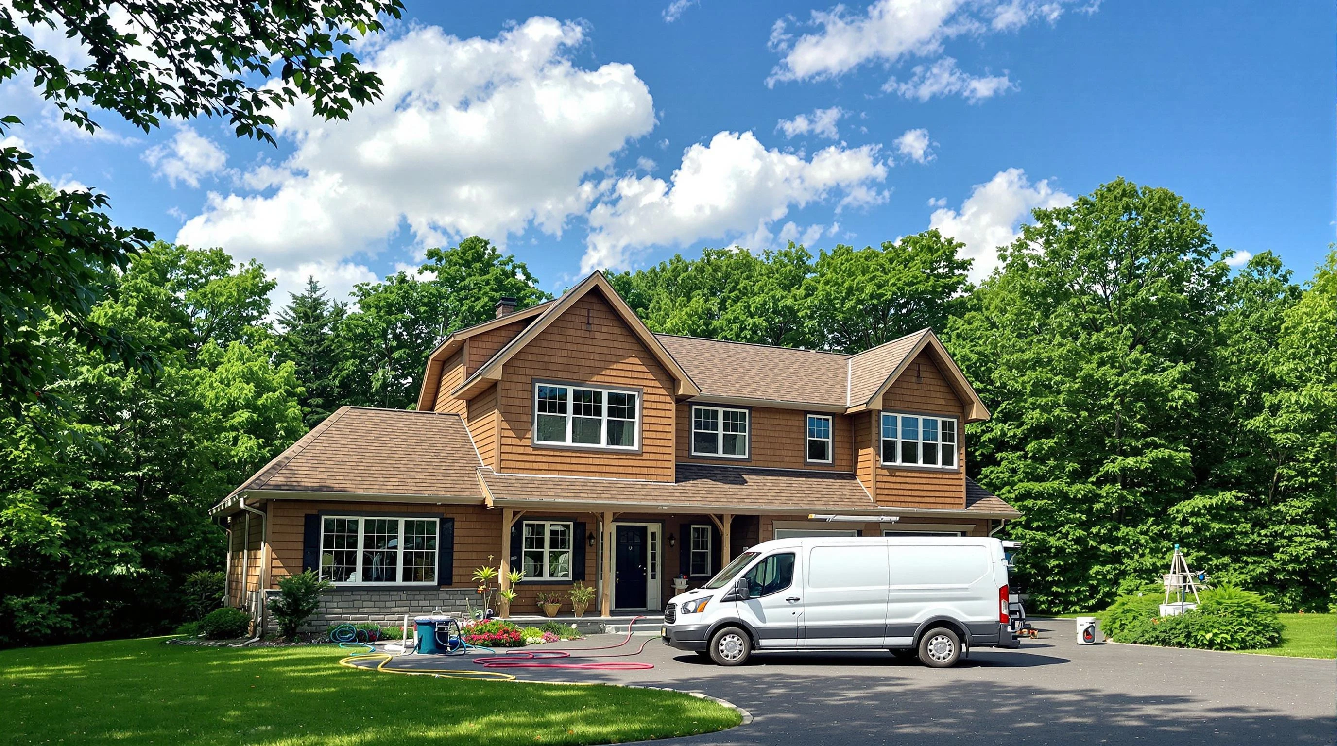 Vineyard Air Duct Cleaning air duct cleaning crew working in Pleasant Grove, UT