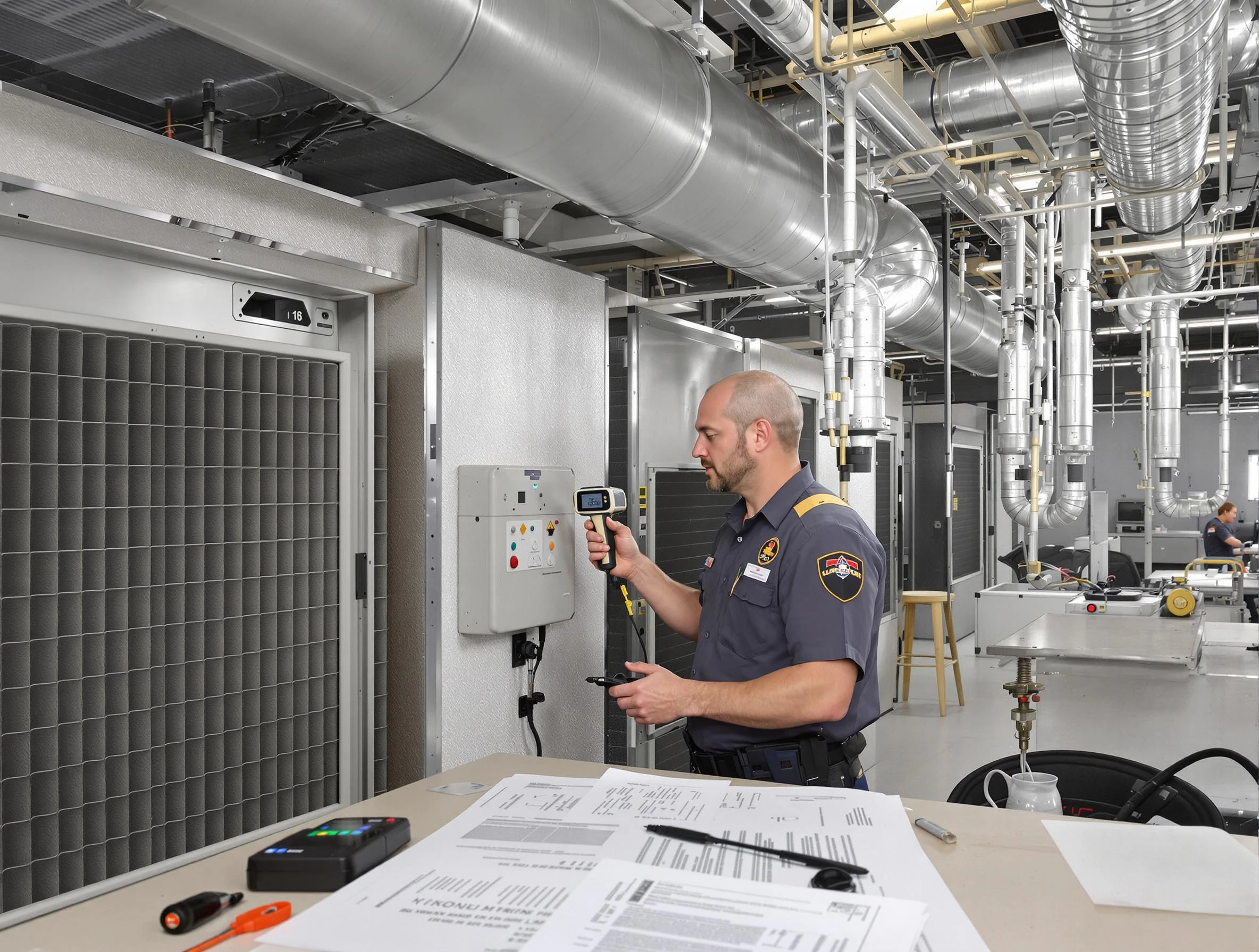 Professional filter system inspection by Vineyard Air Duct Cleaning in Vineyard